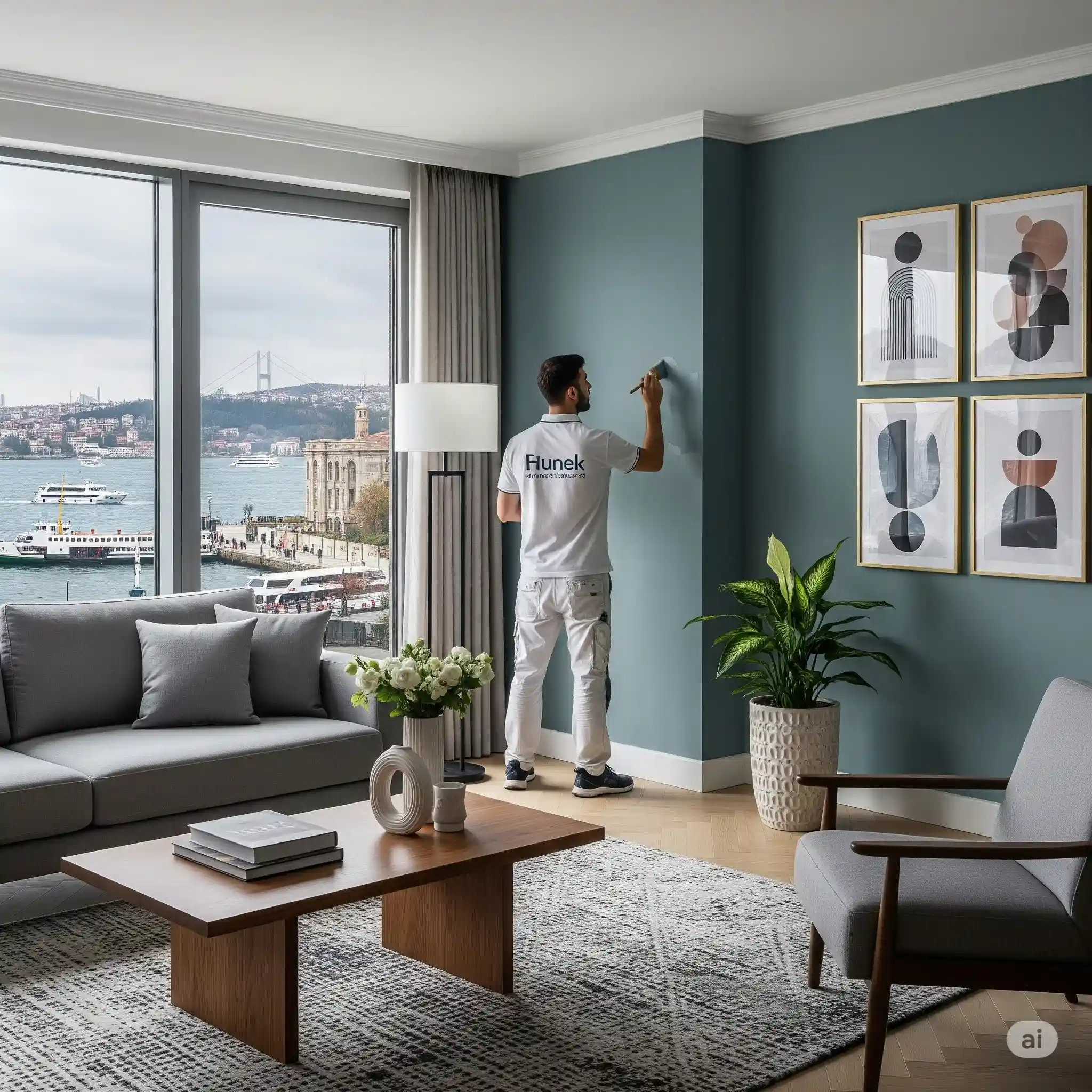 Beşiktaş’ta Boya ve Dekorasyon Hizmetleri: Modern Tasarım ve Renk Trendleri 2025