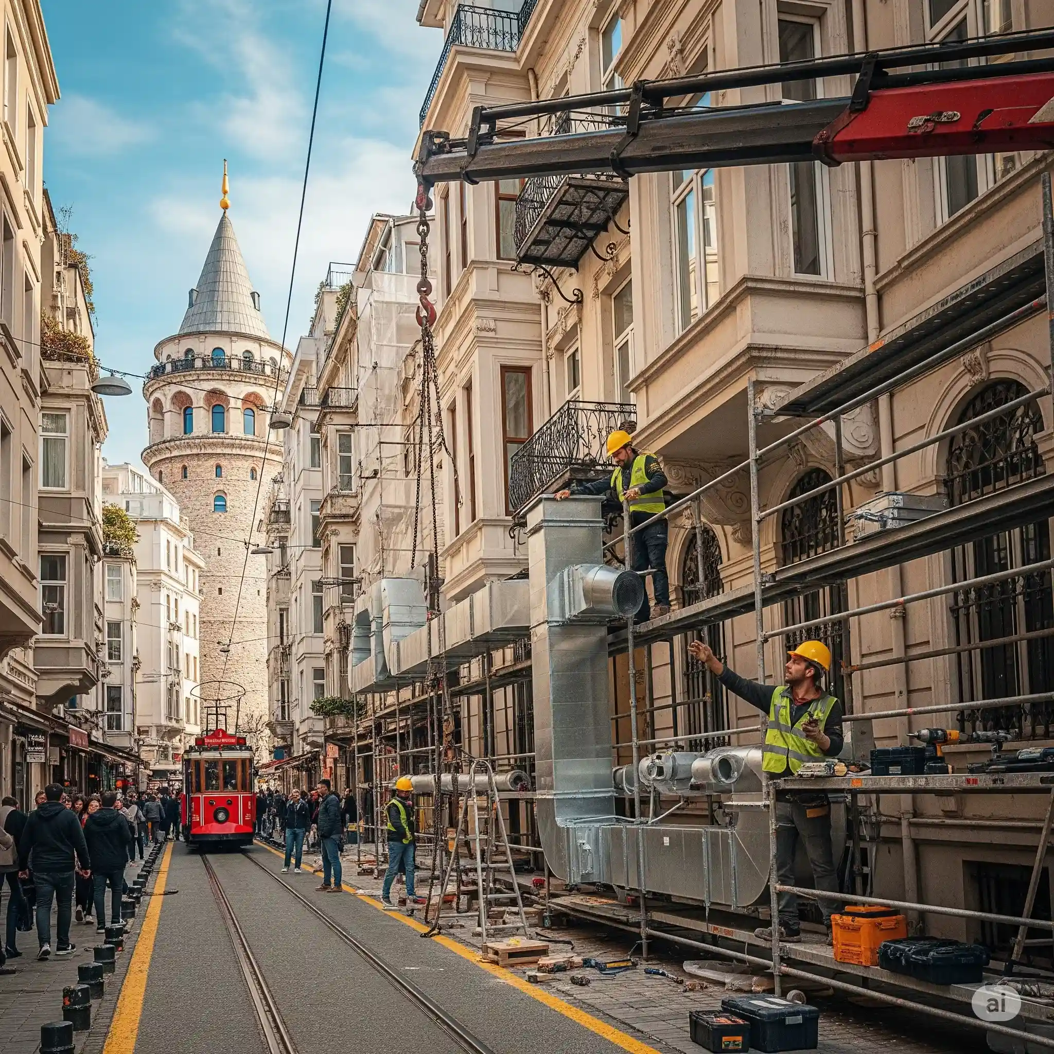 Beyoğlu’da Mekanik Tesisat Hizmetlerimiz