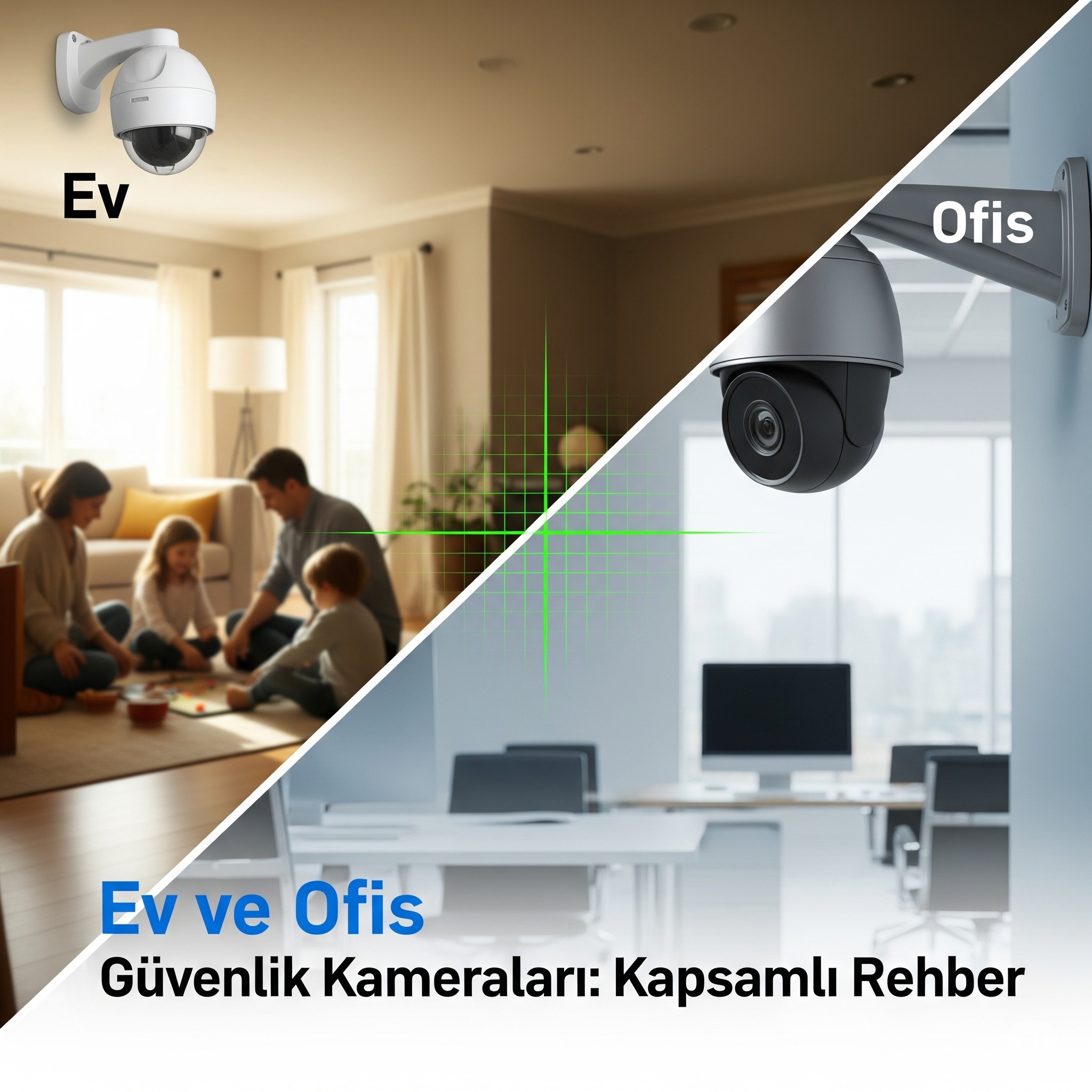 Ev/Ofis İçin Kaç Kamera Gerekir? Oda Oda Planlama Rehberi