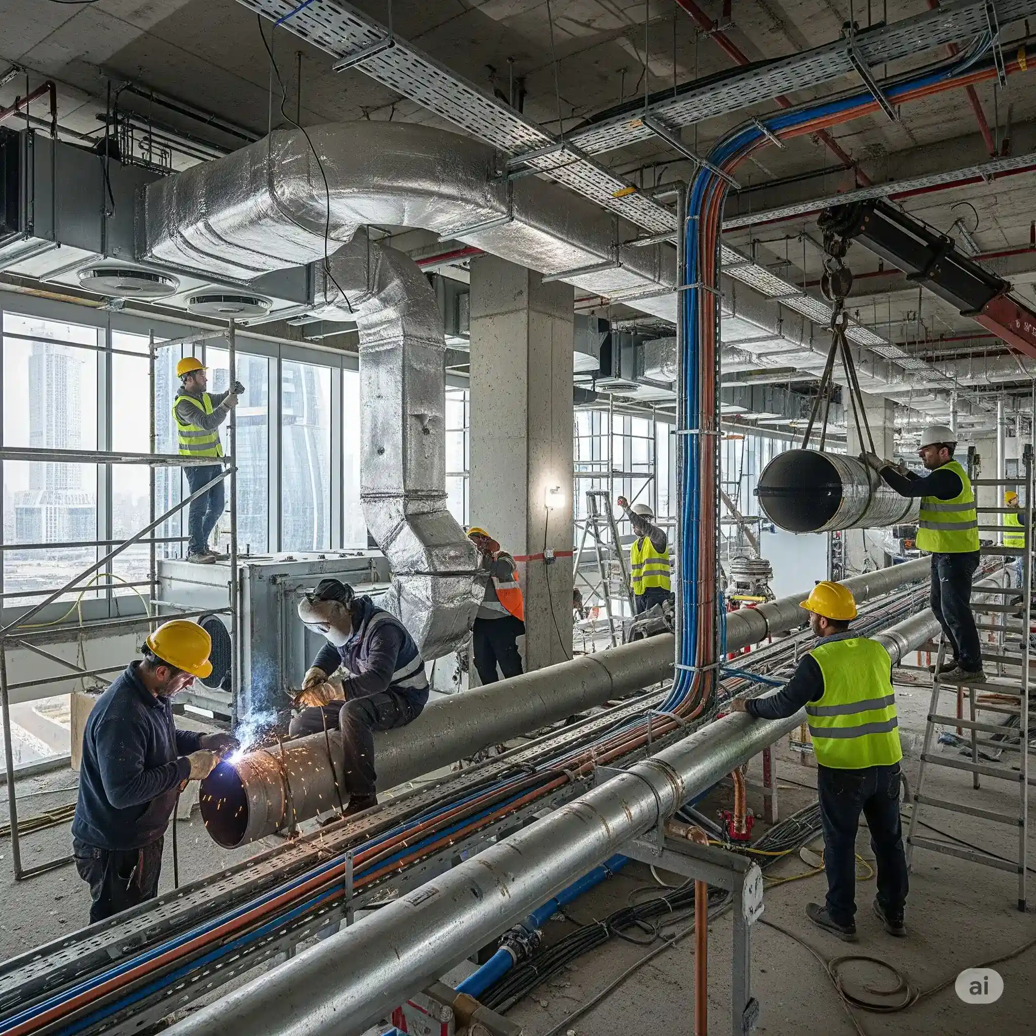 İstanbul Levent’te Mekanik Tesisat Sistemleri: Konfor, Güvenlik ve Enerji Verimliliği