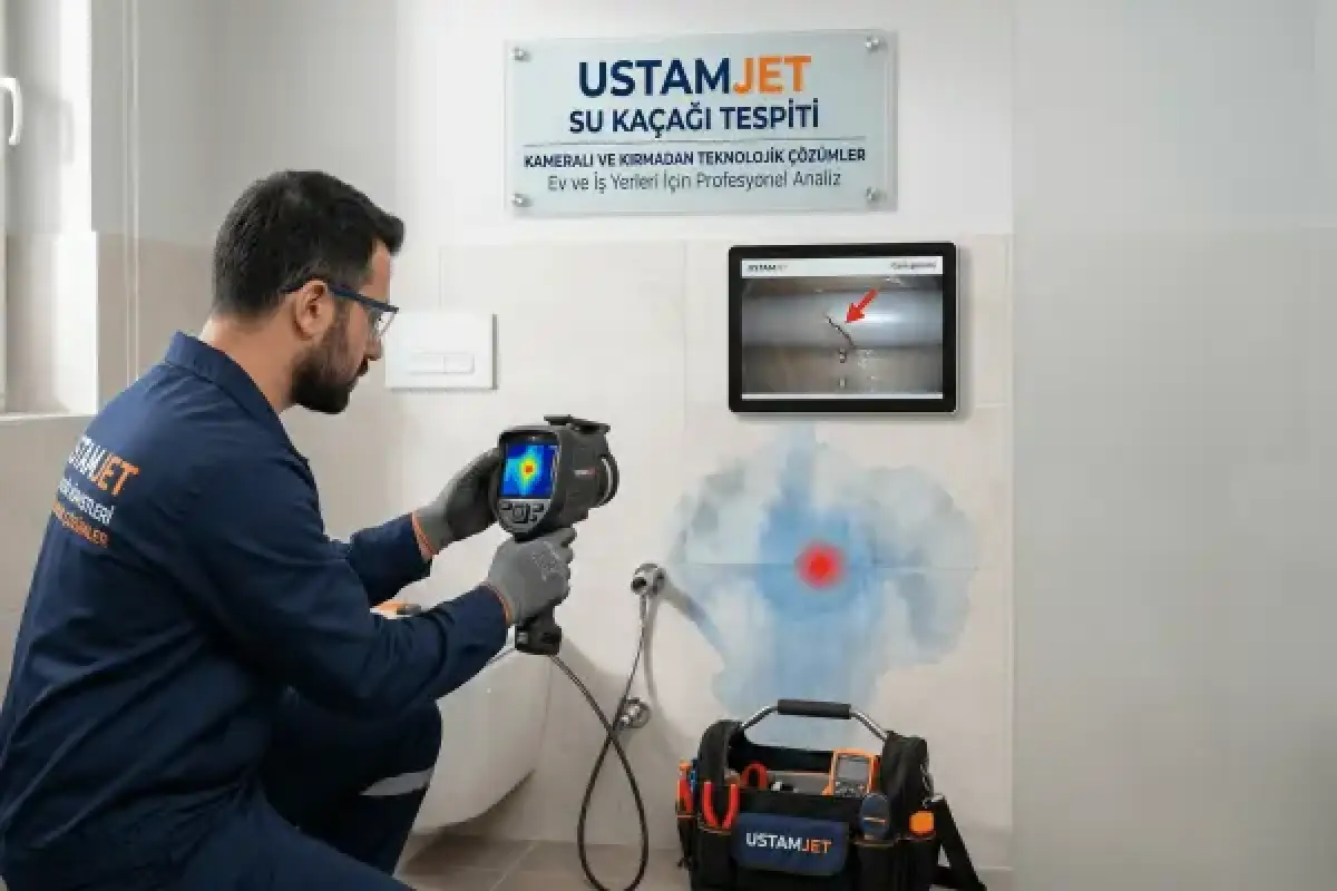 Kameralı ve Kırmadan Su Kaçağı Tespiti hizmeti