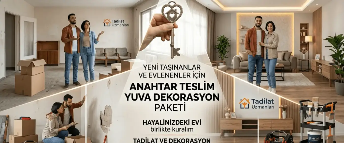 Anahtar Teslim işleriniz için Doğru Adres hizmeti
